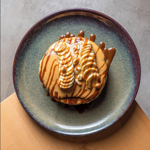 Panqueca com Manteiga de Amendoim